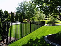 <b>Aluminum 3 rail fence</b>